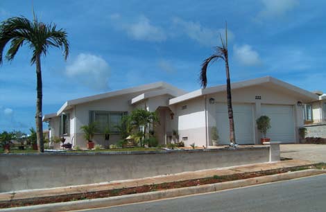 All concrete DRS Home in Guam