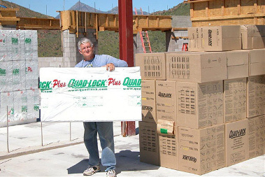 Owners of Quad-Lock ICF buildings consistently praise their energy efficiency, living comfort, noise reduction, and strength