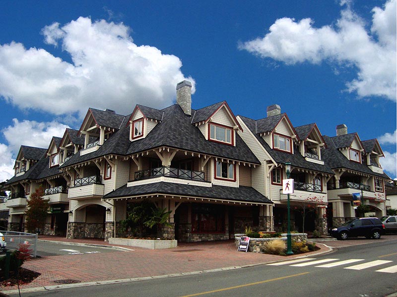 Quad-Lock & Quad-Deck ICF Condominium and Retail development in Qualicum, BC - Award Winning - Green Harbor Building Systems GA
