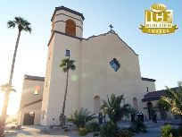 Quad-Lock ICF Church in Bullhead City, AZ - finished exterior - Green Harbor Building Systems GA